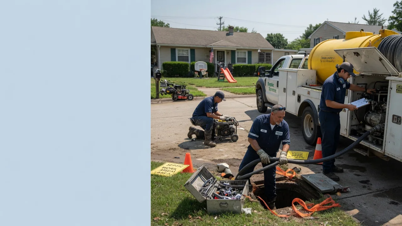 Septic Tank Pumping in Orange, NJ near me